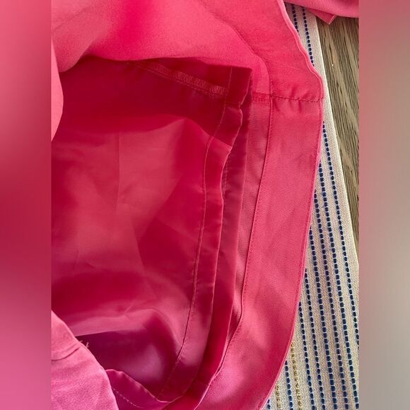 Literature Noir  Mini Dress Womens Size XS Pink Chic Cocktail with Open Back New - Picture 9 of 15